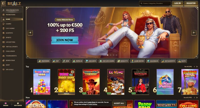 Guida a realz casino recensioni